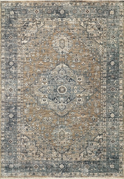 Dynamic Rugs DAKOTA 6644-850 Beige and Blue